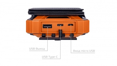 Купить Внешний аккумулятор с солнечной панелью  CARCAM SOLAR POWER BANK (ССET05)