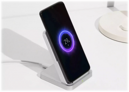 Купить Беспроводное зарядное устройство Xiaomi Vertical Air-Cooled Wireless Charger 30W (MDY-11-EG) White