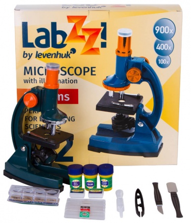 Купить Микроскоп Levenhuk LabZZ M2