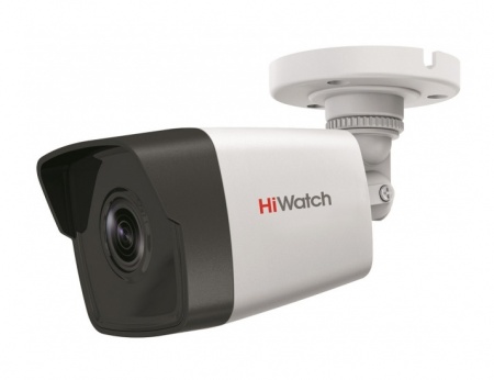 Купить 4 Мп цилиндрическая IP-камера с EXIR-подсветкой до 30м и микрофоном HiWatch DS-I450M (2.8mm)
