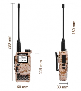 Купить Рация Quansheng UV-K5 Beige Camouflage