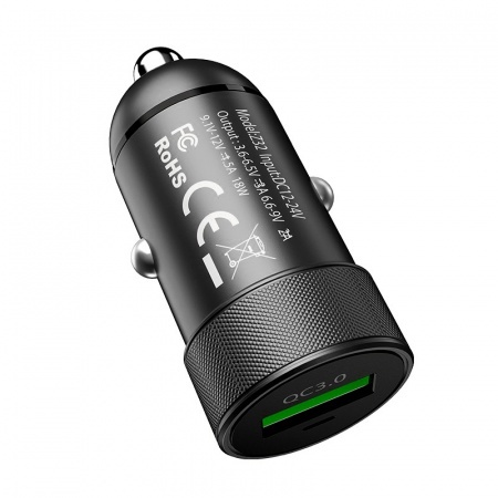 Купить Автомобильное зарядное устройство Hoco Z32 Black