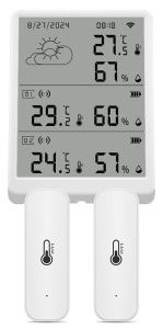 Купить CARCAM Tuya WIFI Temperature Humidity Monitor With Extra Sensor TH16-R2