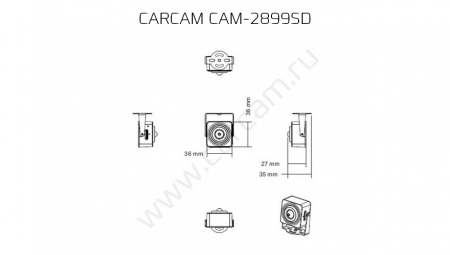 Купить IP камера видеонаблюдения CARCAM CAM-2899SD