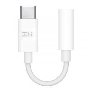 Купить Адаптер  Xiaomi ZMI Type-C/Jack 3.5mm White (AL71A)