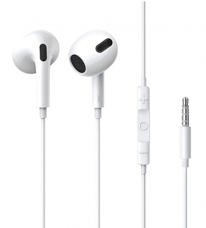 Купить Проводная гарнитура Baseus Encok H17 3.5mm White (NGCR020002)