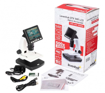 Купить Микроскоп цифровой Levenhuk DTX 500 LCD