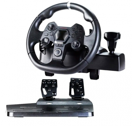 Купить Игровой руль Kontorland AP7 Apex Predator Racing Wheel Black