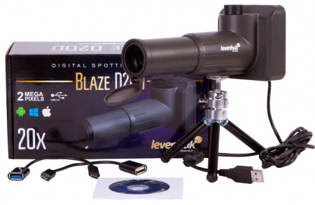 Купить Зрительная труба цифровая Levenhuk Blaze D200