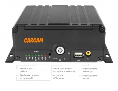 Купить CARCAM MVR4447 4G GPS