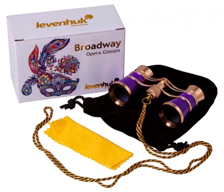 Купить Театральный бинокль с цепочкой Levenhuk Broadway 325C Amethyst