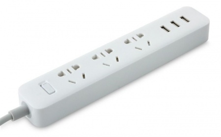 Купить Сетевой фильтр Xiaomi Mi Power Strip 3 Sockets (XMCXB01QM) White