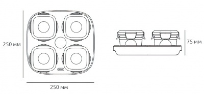 Купить Детский контейнер для еды Xiaomi Kalar Food Box Blue (4шт)