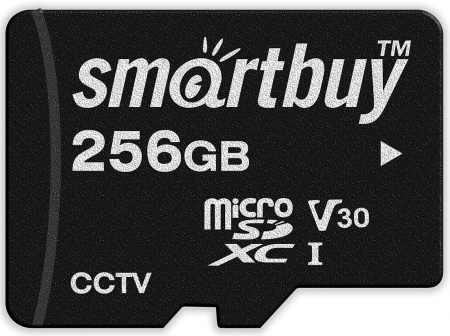 Купить Карта памяти SmartBuy microSDXC 256Gb Class10 U3 V30 (SB256GBSDCCTV)