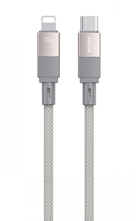 Купить Wekome Magneto Series Magnetic Data Cable Type-C to Lighting 1m 35W (WDC-47) Grey