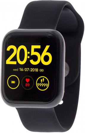 Купить Часы CARCAM SMART WATCH GT1 - BLACK, Силикон