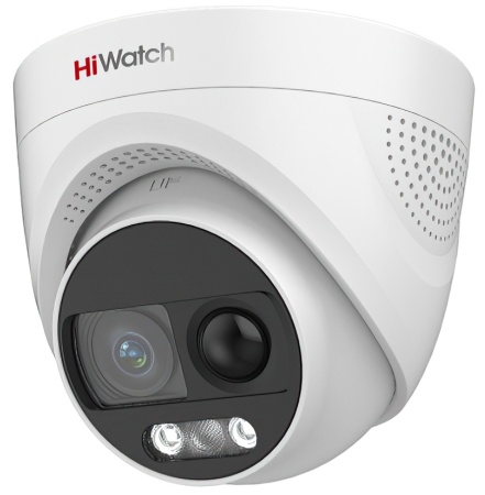 Купить 2Мп уличная купольная HD-TVI камера с EXIR-подсветкой до 20м и PIR HiWatch DS-T213X (3.6 mm)  TurboX