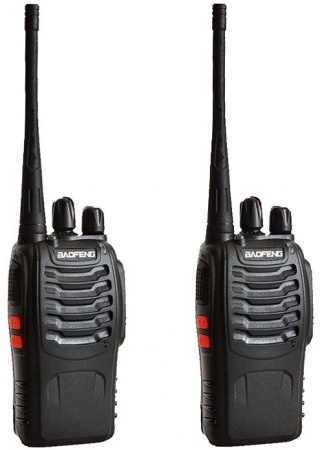 Купить Комплект раций Baofeng BF-888s 2 шт. черный