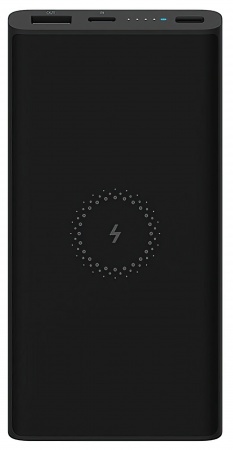 Купить Внешний аккумулатор с беспроводной з/у Xiaomi Mi Wireless Power Bank Youth Edition Black 10000mAh (WPB15ZM)