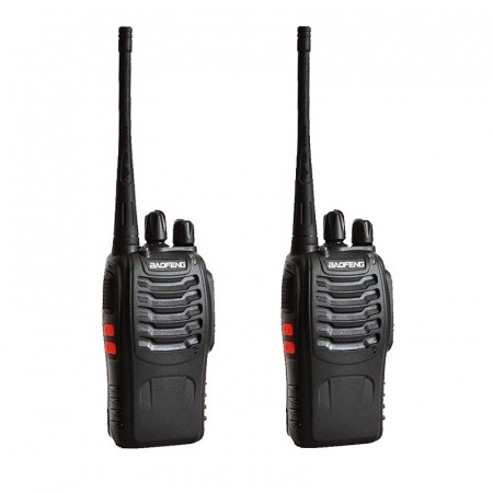 Купить Комплект раций Baofeng BF-888s 2 шт. черный