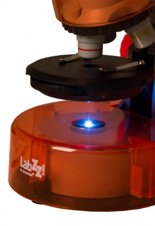Купить (RU) Микроскоп Levenhuk LabZZ M101 Orange\Апельсин