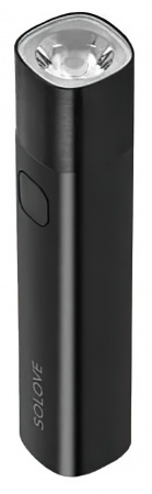 Купить Портативный фонарик Xiaomi Solove X3S Portable Flashlight Power Bank Black