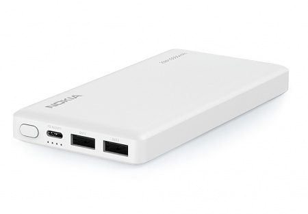 Купить Внешний аккумулятор Nokia Power Bank P6203-1 10000mAh White