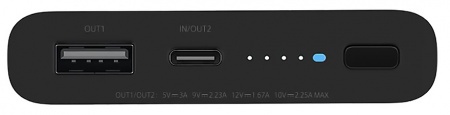 Купить Внешний аккумулятор с беспроводной з/у Xiaomi Mi Wireless Power Bank Youth Edition 10000mAh (WPB15PDZM) Black
