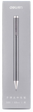 Купить Шариковая ручка Xiaomi Deli Pen S99 Silver