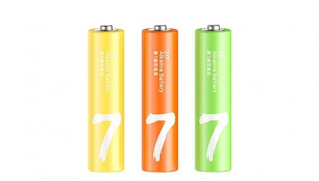 Купить Батарейки алкалиновые Xiaomi ZMI Rainbow ZI5/ZI7 (12шт.АА+12шт.ААА)