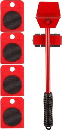Купить Транспортёр для передвижения тяжелых предметов Umzugshelfer Furniture Shifting Lifter Red