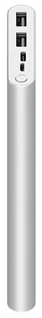 Купить Внешний аккумулятор Xiaomi Mi Power Bank 3 10000 mAh Silver (PLM13ZM)