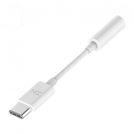 Купить Адаптер  Xiaomi ZMI Type-C/Jack 3.5mm White (AL71A)