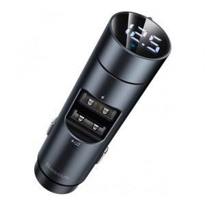 Купить Автомобильное ЗУ с FM-трансмиттером Baseus Energy Column Car Wireless MP3 (CCNLZ-0G)