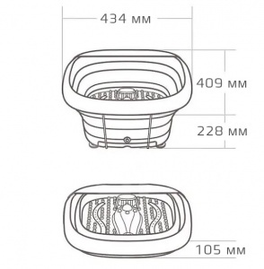 Купить Массажер для ног Xiaomi Leravan Folding Massage Foot Bath Pink (LF-ZP008)