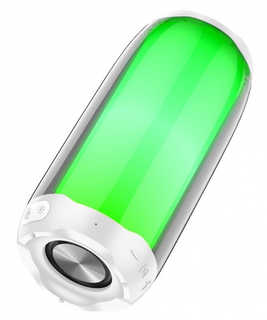 Купить Портативная колонка Hoco HC8 Colorful 360 LED White