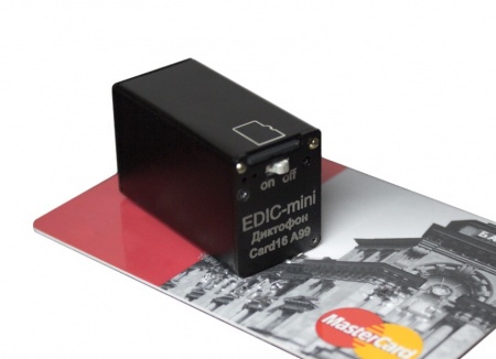 Купить A99 Edic-mini CARD16 Диктофон Телесистемы