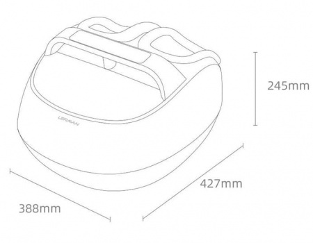 Купить Массажер для ног Xiaomi Leravan Foot Kneading Massage Machine (LJ-ZJ008)