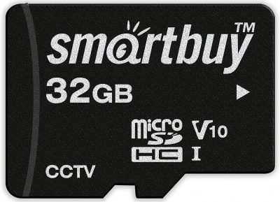 Купить Карта памяти SmartBuy microSDHC 32Gb Class10 U1 V10 (SB32GBSDCCTV)