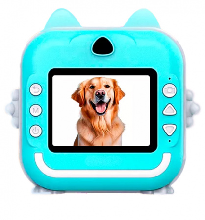 Купить Камера с мгновенной печатью Children's Digital Print Camera Q5 Blue