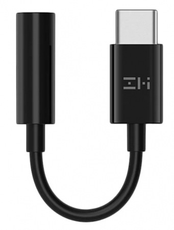Купить Адаптер  Xiaomi ZMI Type-C/Jack 3.5mm Black (AL71A)
