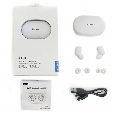Купить Беспроводные наушники Lenovo thinkplus Live Pods XT91 White