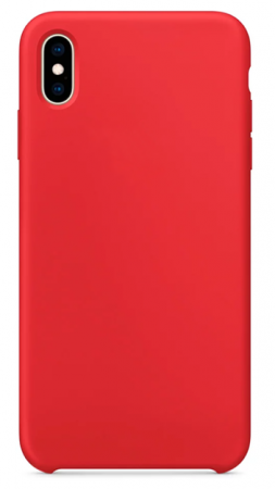 Купить Чехол для iPhone XS Max Silicon case Apple WS красный