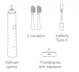 Купить Электрическая зубная щетка Xiaomi ShowSee Green (D1-G)