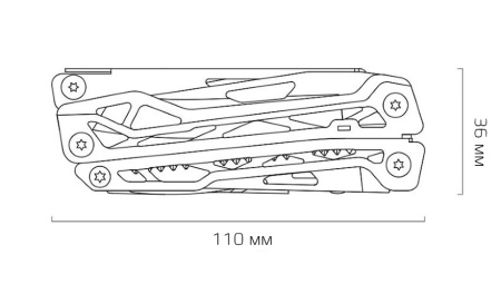 Купить Xiaomi NexTool KT5024 Multifunction Knife Black (NE0123)