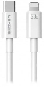 Купить Wekome Origin Series Fast Data Cable Type-C to Lighting 1m 20W (WDC-168) White