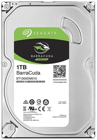 Купить Жесткий диск Seagate Barracuda ST1000DM010, 1ТБ, HDD, SATA III, 3.5"