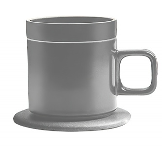 Купить Кружка с подогревом с беспроводной зарядкой Xiaomi VH Wireless Charging Electric Cup Gray