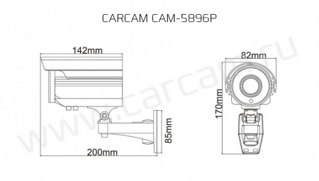 Купить IP камера видеонаблюдения CARCAM CAM-5896P