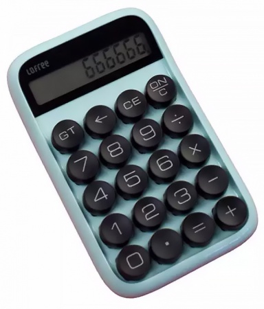 Купить Калькулятор Xiaomi Lofree Lofi Sugar Bean Turquoise (EH113P)